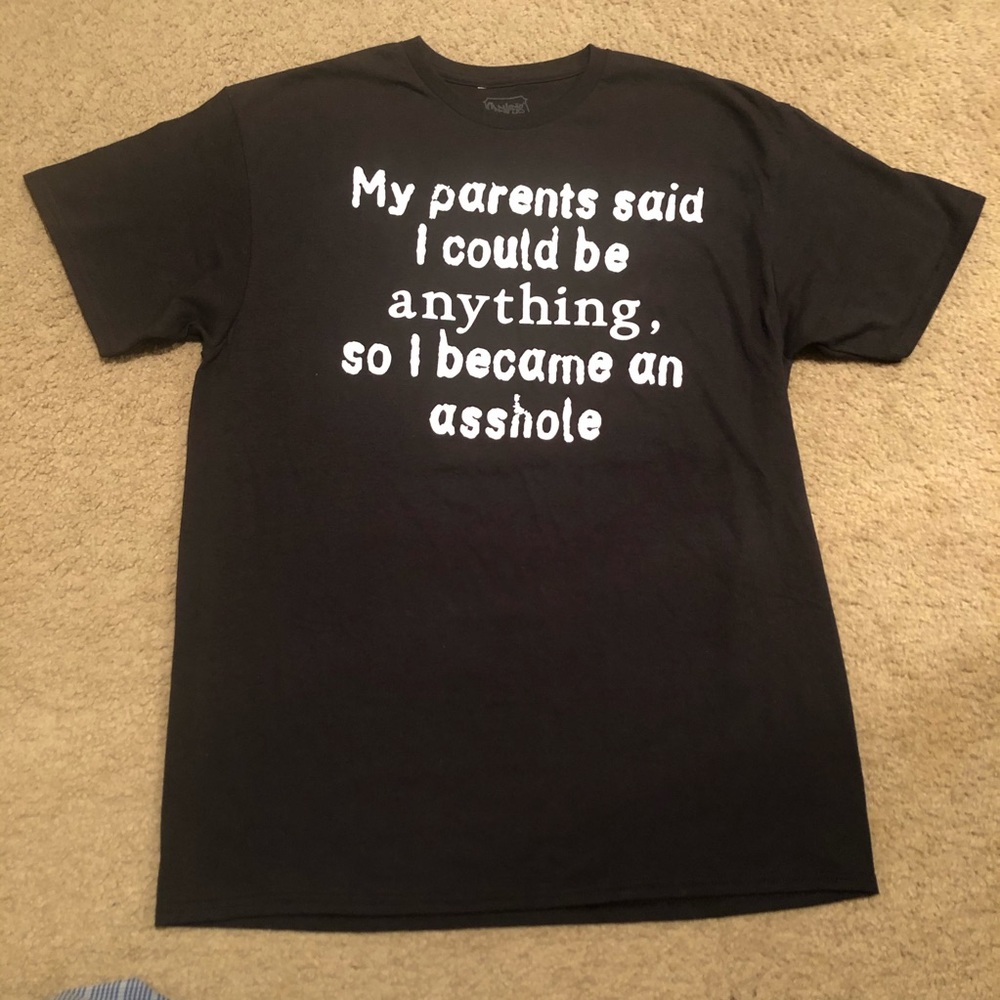 NWOT (Spencers) Black T-shirt